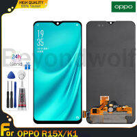 Beyondwolf จอ OLED ขนาดเล็กสำหรับ K1 OPPO/R15X หน้าจอดิจิตอลสัมผัสหน้าจอ LCD รองรับหน้าจอลายนิ้วมือสำหรับ OPPO K1 PBCM30/PBCM10 R15X