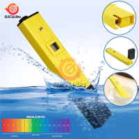 LCD Digital PH Meter Tester ปากกาทดสอบไฟฟ้า Liquid PH Value Detector สำหรับ Aquarium Fish Tank Pool Water Cosmetic Experiment