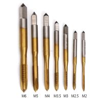 [MEESS] 1pc M2/m2.5/m3/m3.5/m4/m5/m6 Hss Metric Straight Flute Thread Screw Tap Plug Tap Hand Cutting Tools - Tap amp; Die -