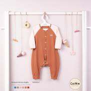 Cookie- Bodysuit dài tay cài giữa