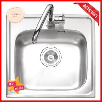 ซิงค์ฝัง 1 หลุม MEX DLA50 สเตนเลสBUILT-IN SINK MEX DLA50 1B STAINLESS STEEL **ราคารวม Vat แล้วค่ะ ไม่มีบวกเพิ่ม**