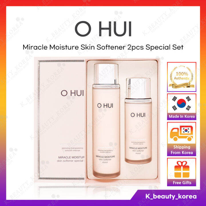 [OHUI] Miracle Moisture Skin Softener 2pcs Spesial Set (150ml+100ml