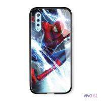 UCUCเคสใส่โทรศัพท์สำหรับVivo S1ซูเปอร์ฮีโร่สไปเดอร์แมน Spider-Man Far From Home กระจกเทมเปอร์กรณีเคสใส่โทรศัพท์ฝาหลัง