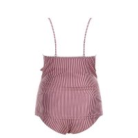 Womens Maternity Summer Beach Bikini Striped Print Swimwear 2021 Swimsuit For Pregnant Women Tankini Femme