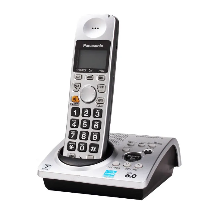 Panasonic KXTG1031S Expandable Telephone 4Way Call Capability DECT 6.