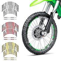 Motocross 21 18 Rim Wheel Reflective Stripes Decals Tape Stickers for Kawasaki Klx 250 S Sa 2018-2021