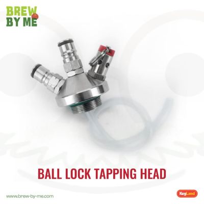 Ball Lock Tapping Head with Silicone Dip Tube  สำหรับ Mini Keg จาก Kegland