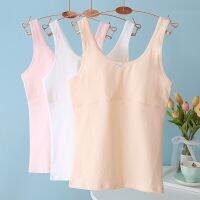 Girls Underwear Kids Cotton Tops 2022 Summer Children Sleeveless Solid Color Camisoles Breathable Undershirts Teenagers Tank Top