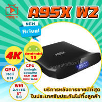 น้องใหม่สิ้นปี 2022 แจ่ม คุ้มสุด A95X W2 Amlogic S905w2  Android 11 Wifi 2.4 และ 5G  Ram 2G. Rom 16G. ลงแอพให้แล้ว (มีใบอนุญาต)