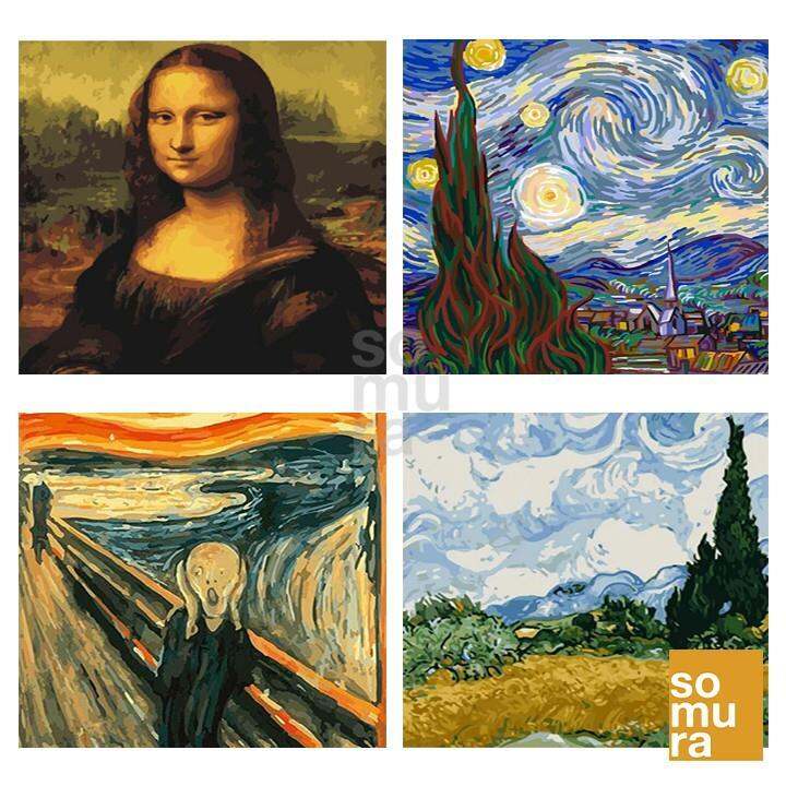 paint by numbers famous paintings