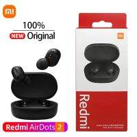 (SHANG LONG)Airdots Xiaomi Redmi 2โฟนบลูทูธของแท้,หูฟังแบบเสียบในหูชุดหูฟังพร้อมไมโครโฟนหูฟังไร้สาย