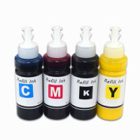 4สี100ml T126 Pigment Ink สำหรับ Epson WorkForce WF-7510 WF-3520 WF-7010 WF-722 0 Stylus NX430 NX330