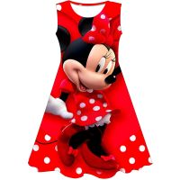 【jeansame dress】 GirlsCartoon Strawsleevedress Up Children Birthday Party 3D Clothing