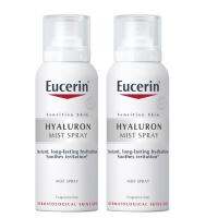 Eucerin HYALURON MIST SPRAY 50 ML.ยูเซอริน ไฮยาลูรอน มิสท์ สเปรย์ 50 มล.(แพ็คคู่)