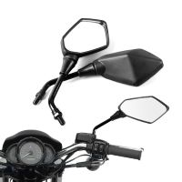 2Pcs/Pair Universial 8mm 10mm Motorcycle Mirror Scooter E-Bike Rearview Mirrors Electromobile Back Side Convex Mirror Mirrors