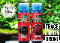 AZOO ปุ๋ยไม้แดง (แร่ธาตุรอง TRACE ELEMENTS) / (ธาตุเหล็ก CHELATED FERRITE LIQUID) ขนาด 120 ml. สำหรับบำรุงไม้น้ำ