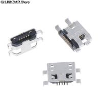 ✶ 10pcs Micro USB 5pin B Type 0.8mm Female Connector For Mobile Phone Mini USB Jack Connector 5pin Charging Socket Four Feet Plug