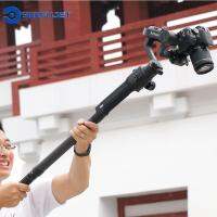 SWRFH Monopod กล้องบันทึกภาพกีฬา Moza Air 2 Zhiyun อุปกรณ์เครนสำหรับ DJI Ronin แกนขยายขาตั้งกล้องขยายได้แท่งไม้ยืด1/4 ไม้ยืดได้ก้าน Stabilizer เกลียวสำหรับ DJI