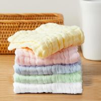 5pcs Hydrophilic Cloths Baby Towel Muslin Cloth Cotton Gauze Washcloths Washable Wipe Face&amp;Hand Towels Gifts for Newborn Childre