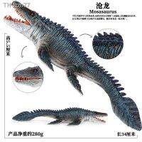 ? ของขวัญ ของเล่นไดโนเสาร์ก้นทะเล Mosasaurus Liopleurodon พลาสติกจำลองสัตว์ทะเลไดโนเสาร์เครื่องประดับ