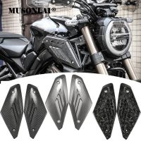 “：{}” Motorcycle Frame Side Panel Guard Cover Shell Protector For Honda CB650R 2019 2020 2021 Intake Pipe Protective Shell