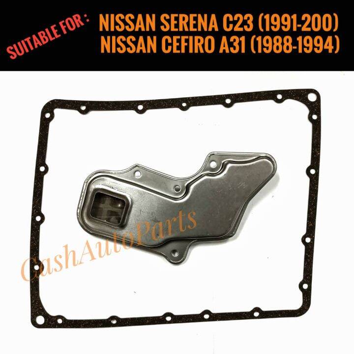 AUTO TRANSMISSION FILTER KIT SET NISSAN SERENA C23 19912000 CEFIRO A31