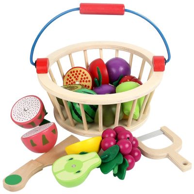 [COD] Young Lebi Childrens Magnetic Cutting Fruit Fruits and Vegetables Le