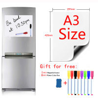 Whiteboard for Kids Stickers Dry Erase Calendar Magnetic Soft White Boar Magnet Board Fridge School Home Office Kitchen