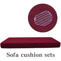 「Xibu workshop」 Solid ColorFleece SpandexCushion Cover Desk Case HomeProtector Sofa Slipcover Simple Pet Pads