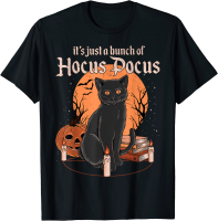 Personalized Tshirt for men women Bunch of Hocus Pocus Cat T-Shirt Custom Gifts