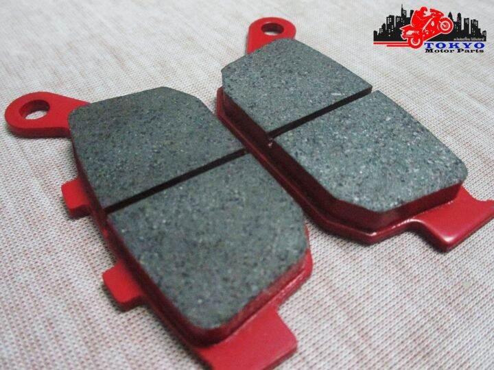 honda-cbr650-cbr500-reble300-cbr300-cbr250-z800-z900-versys650-tiger-xrx800-rear-disc-brake-pads-carbon-material-ผ้าดิสเบรคหลัง-เนื้อคาร์บอน