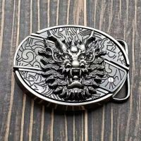 Vintage Metal Relief Pattern Belt Buckle Delicate Belt Buckle DIY Waistband Accessories Western Cowboy Rock Style Dropshipping Belts