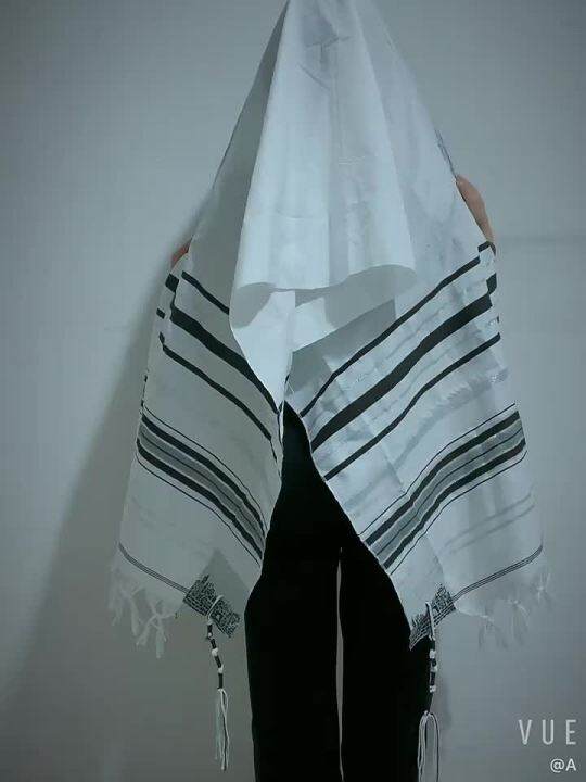 NEW Talit Prayer Shawl – 180 x 50 cm (70 x 21) Inch Israel Judaical ...