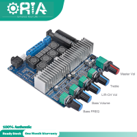 ORIA 2.1ช่อง TPA3116ซับวูฟเฟอร์เครื่องขยายเสียง DC12V-24V High Power BT เครื่องขยายเสียง