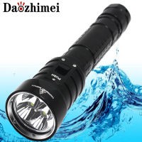 8000 Lumens DX4S LED ดำน้ำไฟฉาย4 * XM-L2 U2ใต้น้ำ18650 26650