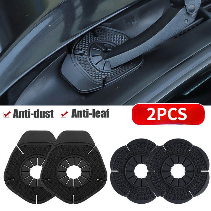 Universal Car Wiper Hole Protective Cover Windshield Silicone Dustproof