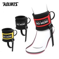 【CW】 Adjustable D Ankle Foot Support Protector Buckle Gym Leg Cuffs Weight Lifting