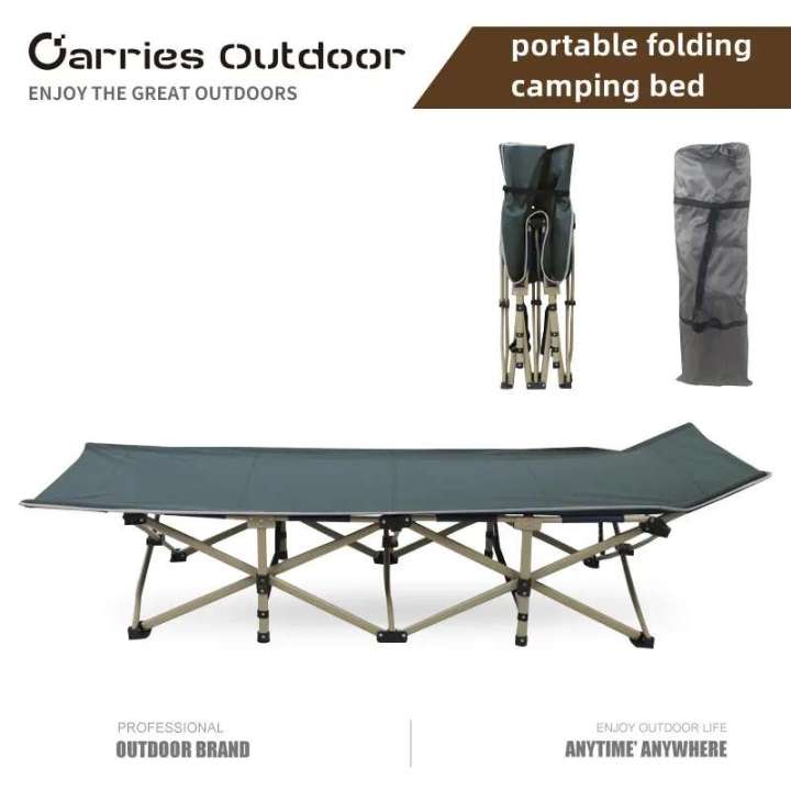 Portable folding discount camping bed