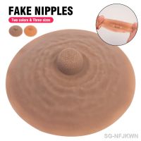 【CW】™卐❣  Fake Nipple Stickers Silicone Nipples for Female Adult False Breast Chest Paste Text Sticker Crossdressing Shemale