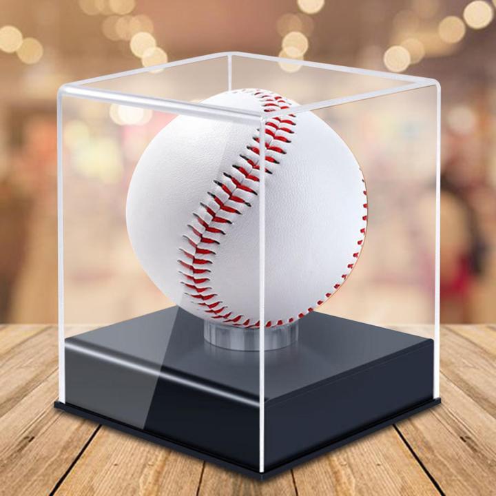 clear-baseball-holder-display-box-with-bracket-dustproof-sport-supplies-golf-tennis-ball-transparent-case-baseball-display-case