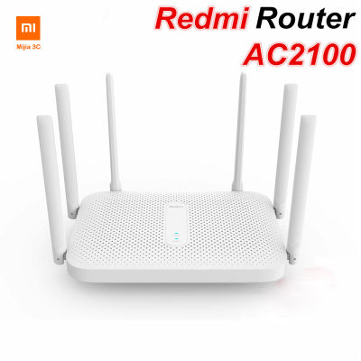 Xiaomi Redmi AC2100 Router Gigabit Dual-Band Wireless Router Wifi with 6 High Gain Antennas Wider Coverage Easy setup
