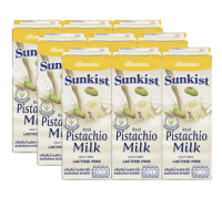 Sunkist Pistachio Milk with BANANA ซันคิสท์ นมพิสทาชิโอ ผสมเนื้อกล้วยบด 180ml. x 3กล่อง (3แพค)