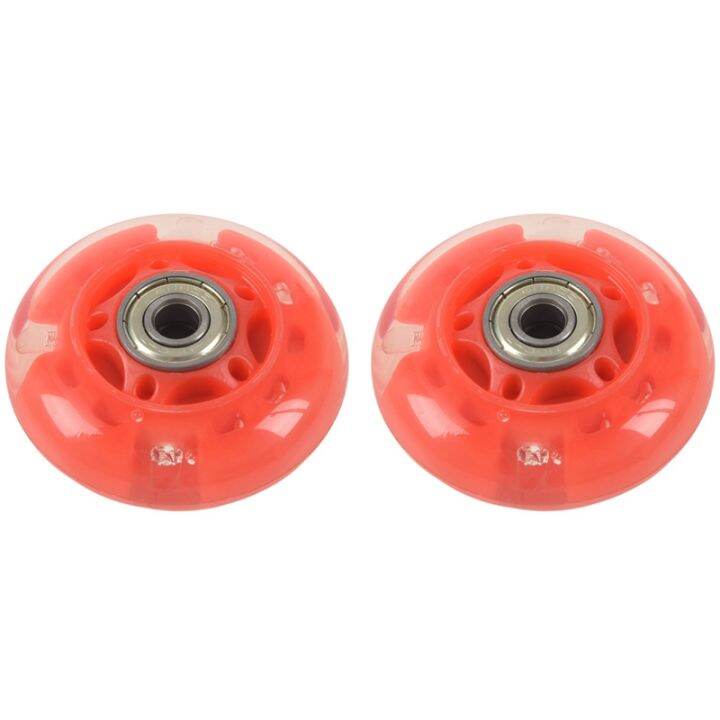 1-pair-8mm-dia-608zz-bearing-inline-scooter-skating-skate-wheel-red