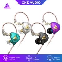 QKZ AK6 PLUS HiFi Earphone Noise Cancelling Headset Music Monitor Sport Earbuds In Ear Dynamic Wired Headphones with Microphone Over The Ear Headphone
