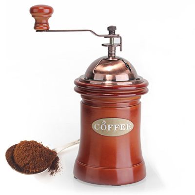 （HOT NEW）เครื่องบดกาแฟแบบแมนนวลเครื่องบดกาแฟแบบหมุนด้วยมือพร้อมเครื่องบดเครื่องชงกาแฟอิเล็กทรอนิกส์