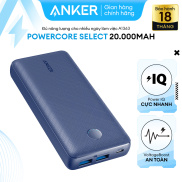 Sạc dự phòng Anker PowerCore Select 20000mAh mới 100% Xanh