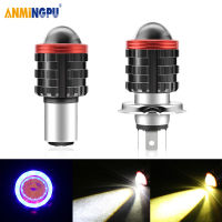 ANMINGPU 12000LM H4 Led รถจักรยานยนต์ไฟหน้าหลอดไฟ H6 BA20D CSP Moto สีขาวสีเหลือง Hi-Lo Beam อุปกรณ์เสริมรถจักรยานยนต์6000K 12V 1PC