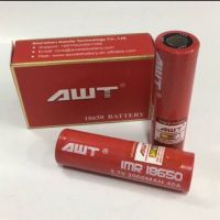 ( Pro+++ ) คุ้มค่า ถ่าน 18650 AWT 3000 mAh 3.7V 40A สีแดง 1 ก้อน ราคาดี ไฟฉาย แรง สูง ไฟฉาย คาด หัว ไฟฉาย led ไฟฉาย แบบ ชาร์จ ได้