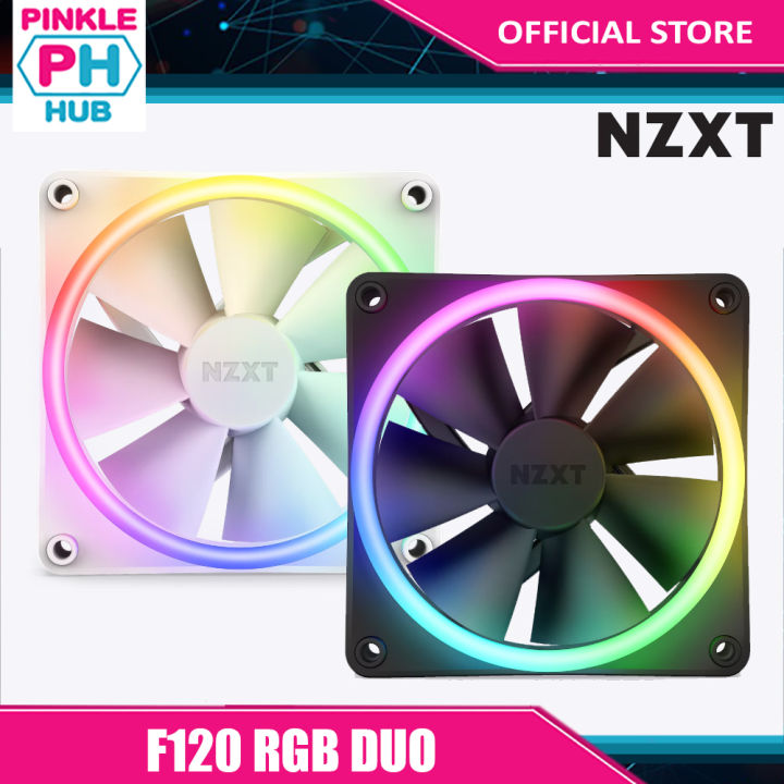 PinkleHub | NZXT F120 RGB DUO Fans - Single pack | Lazada PH