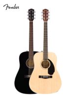 Fender  Acoustic Guitar กีตาร์โปร่ง 41 นิ้ว ไม้ท็อปโซลิดสปรูซ รุ่น CD60S ** ใช้สายกีต้าร์โปร่ง Fender ของแท้